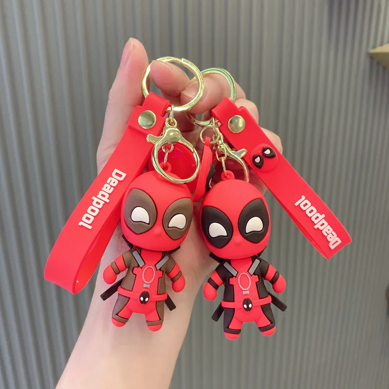 Disney-Porte-clés Darth Vader pour garçons, porte-clés Deadpool Butter, ornement de sac à la mode, cadeau créatif, clé de voiture, Kawaii, 6cm