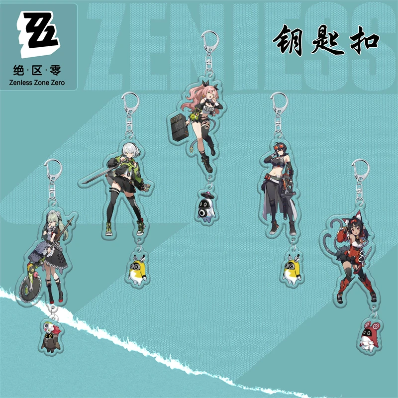 game-zenless-zone-zero-акриловые-подвесные-брелки-yakumo-beni-аксессуары-автомобильный-брелок-для-ключей-сумка-для-телефона-подвесные-ювелирные-изделия-подарки