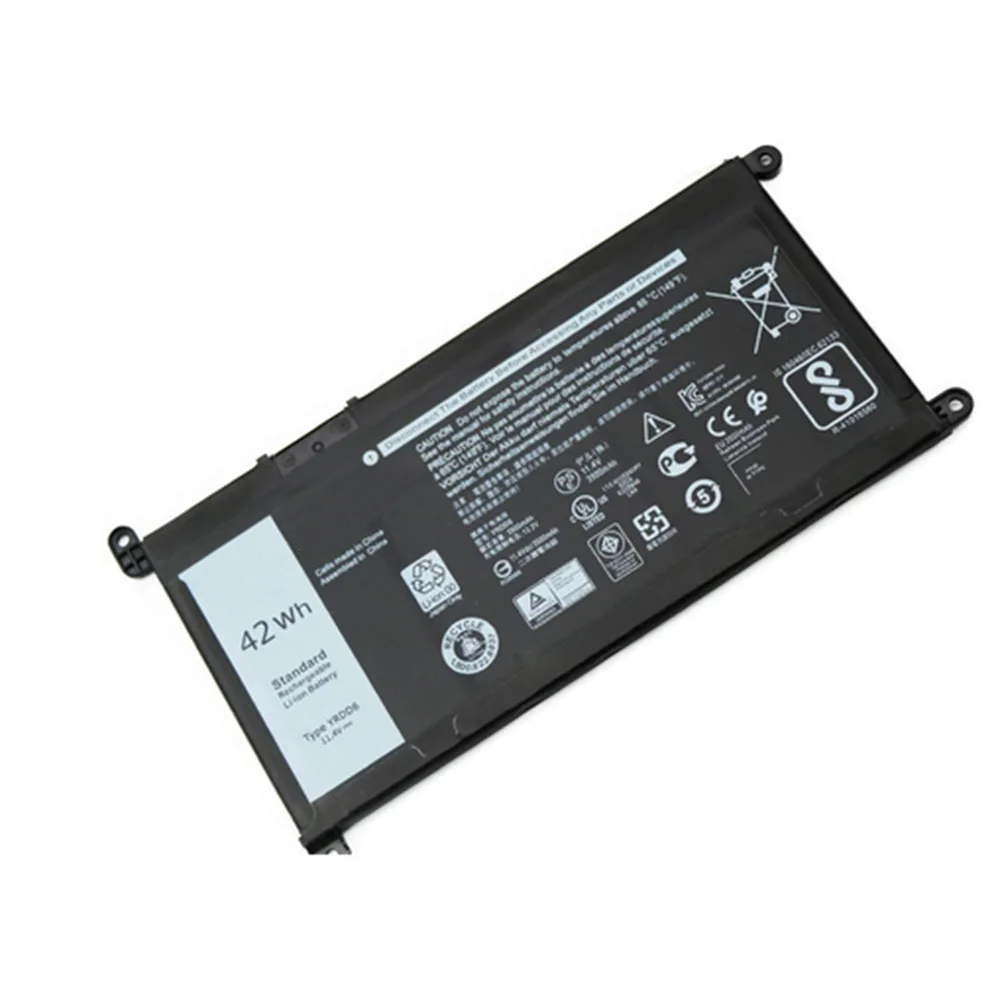 Imagem -03 - Bateria para Dell Dell Inspiron 5482 5480 5481 5485 5491 5591 5593 3583 3310 2-in 3493 3582 3593 3793 5584 5493 5585 Yrdd6-original