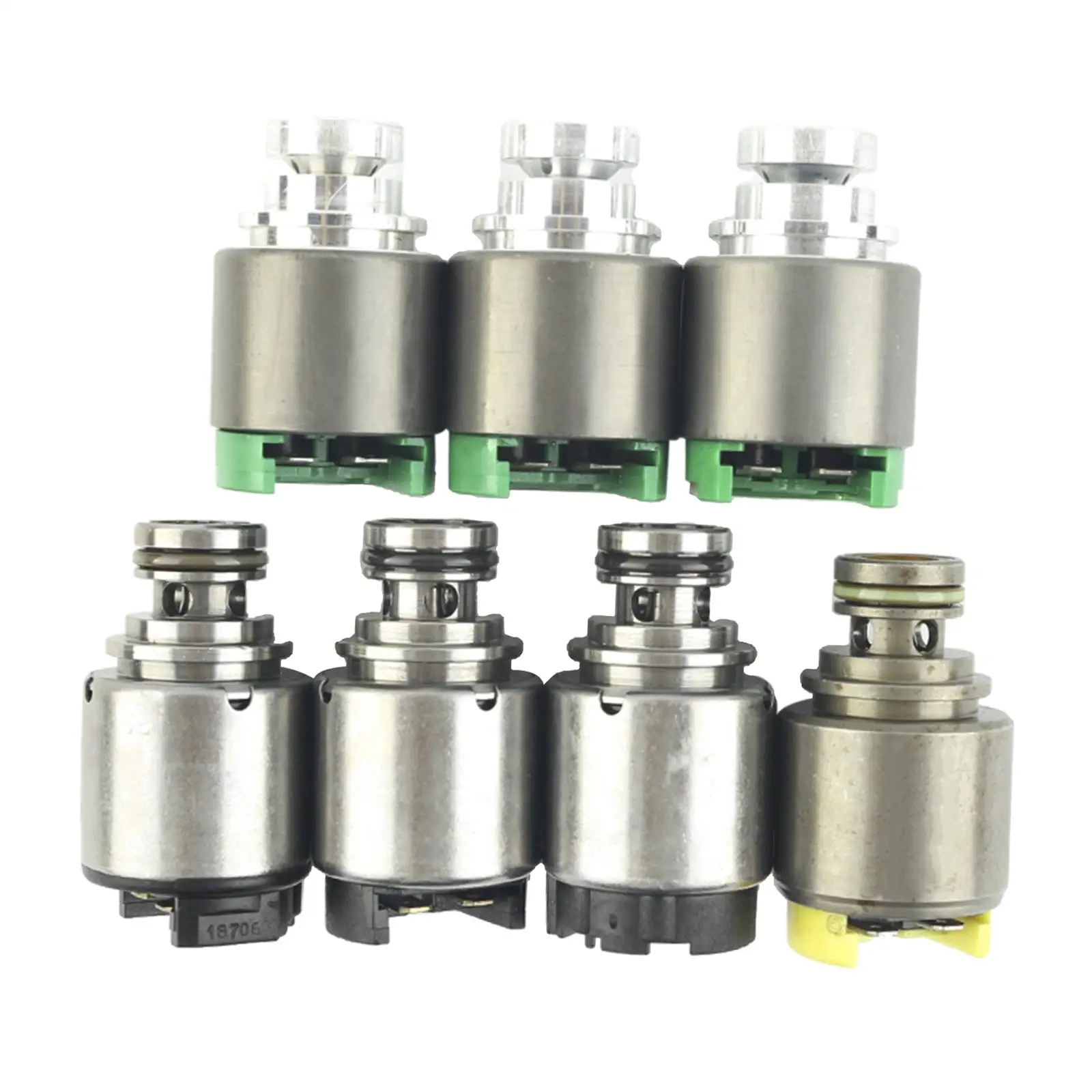 

5HP19 Transmission Solenoids Iron Plastic Kit Durable Replacement for Audi A8 S4 S6 RS6 5-speed Automatic