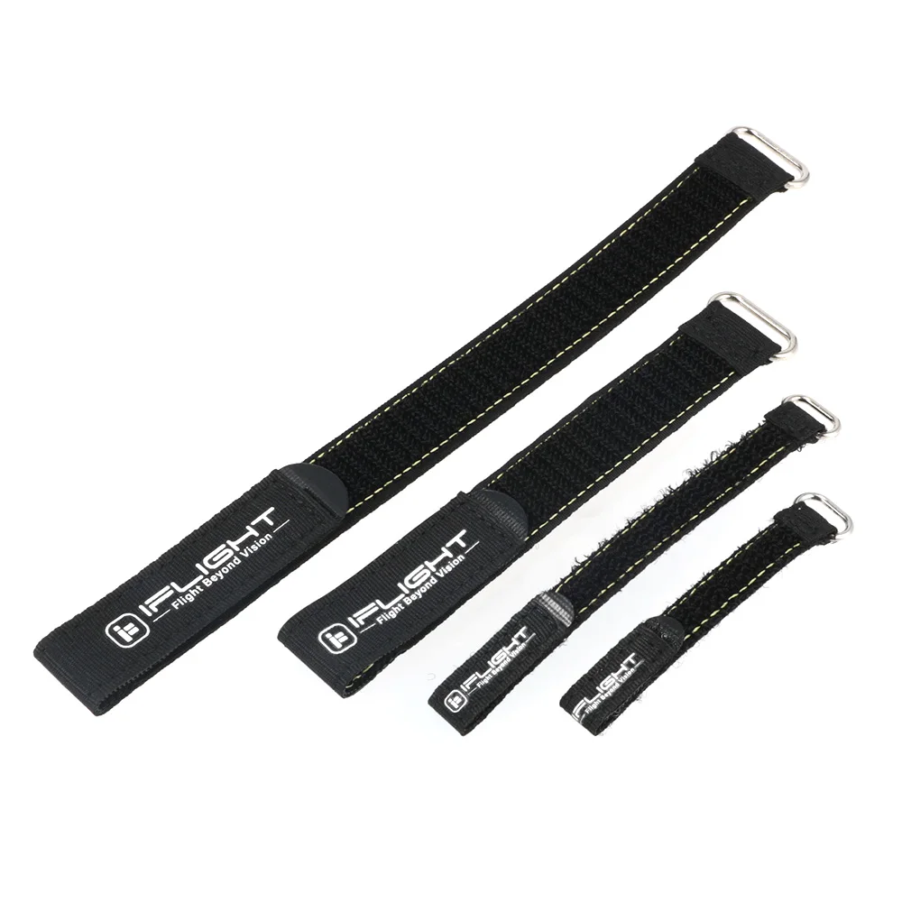 5 Stück 10X100mm / 10X130mm IFlight Magic Sticker Tape Nylon Lipo Akku-Gurtband Wiederverwendbarer Kabelbinder für FPV RC Akku – Detail 6