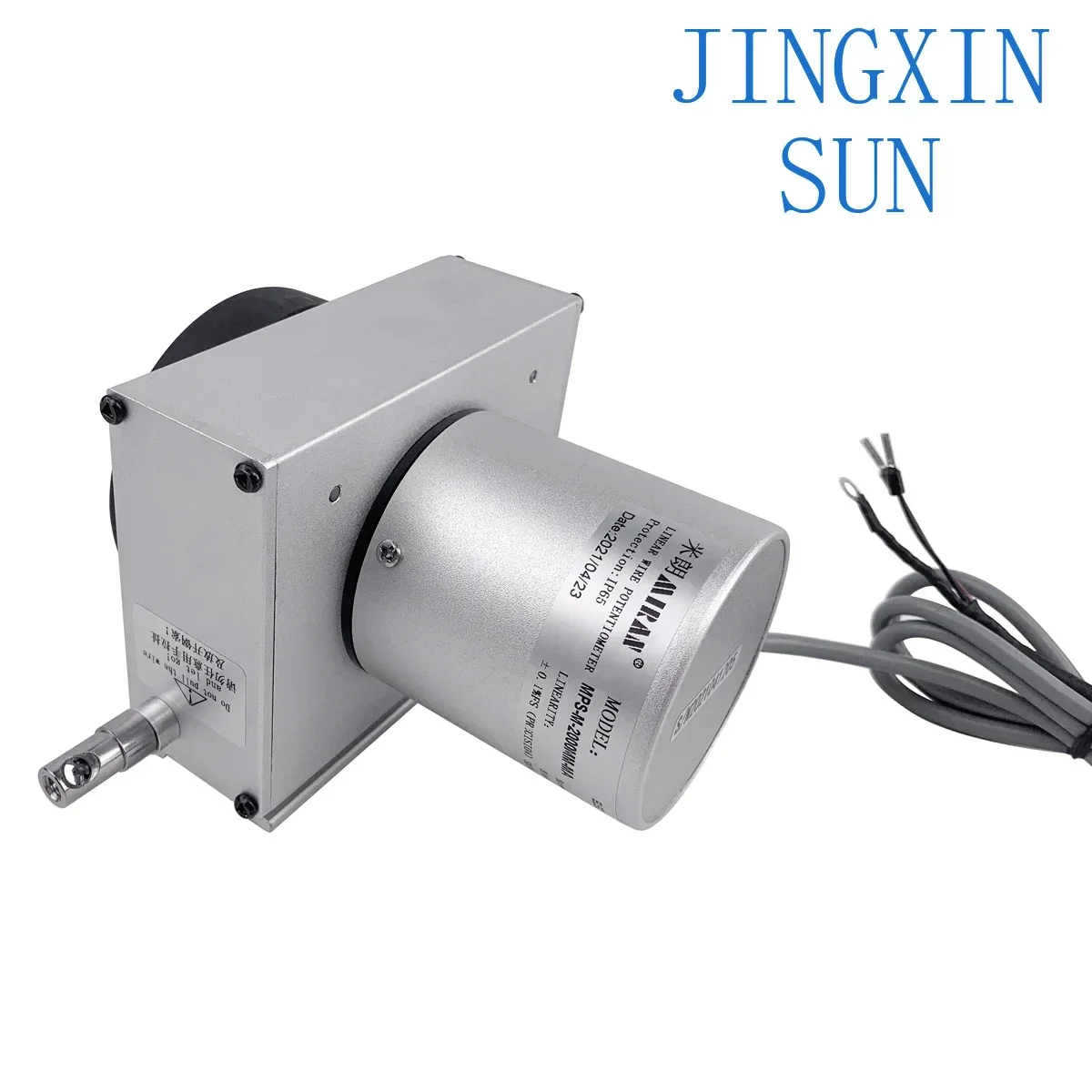 Wire Rope Potentiometer Draw Wire Displacement Sensor