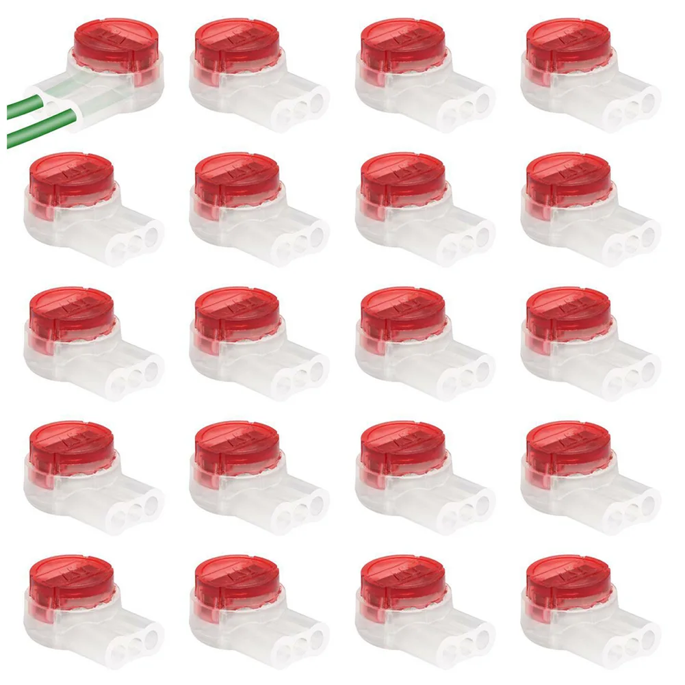 50PCS Robotic Lawnmower Cable Connector Waterproof Gel Connector Garden Robotic Lawnmowers Accessories