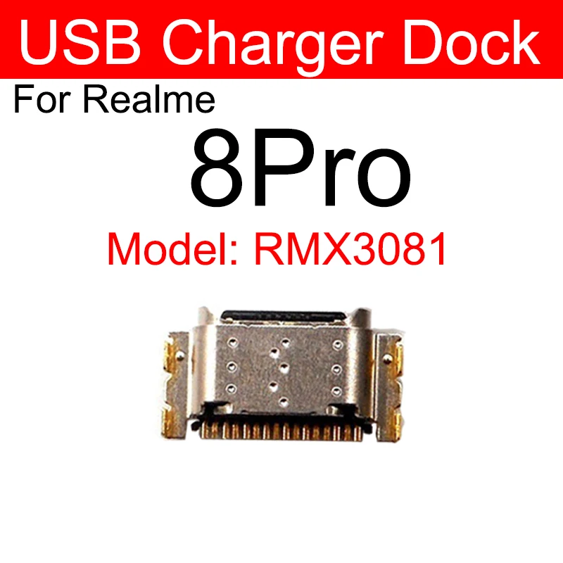 For Realme 7 8 9 Pro 7i 8i 9i 4G 5G USB Charging Port USB Charger Dock Connector Jack Replacement