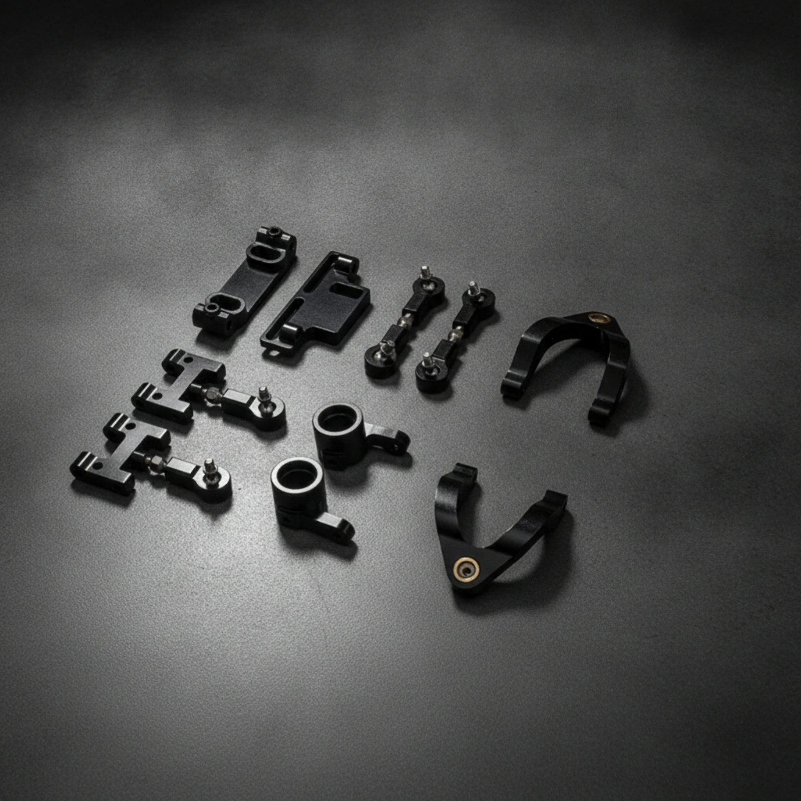 Chassis Support Arms Metal Steering Linkage Steering Cups Long-Lasting Replacement Parts Lightweight for RC Builders