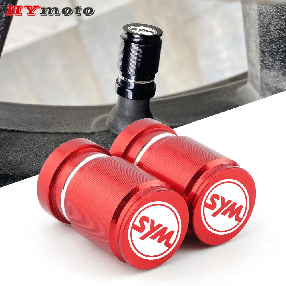 For SYM FNX125 FNX150 DRG Z1 JoymaxZ JoymaxF 300 Husky ADV 150 300 NH-T CLBCU Fiddle GTS 250i 300i Scooter Tire Valve Cover Caps