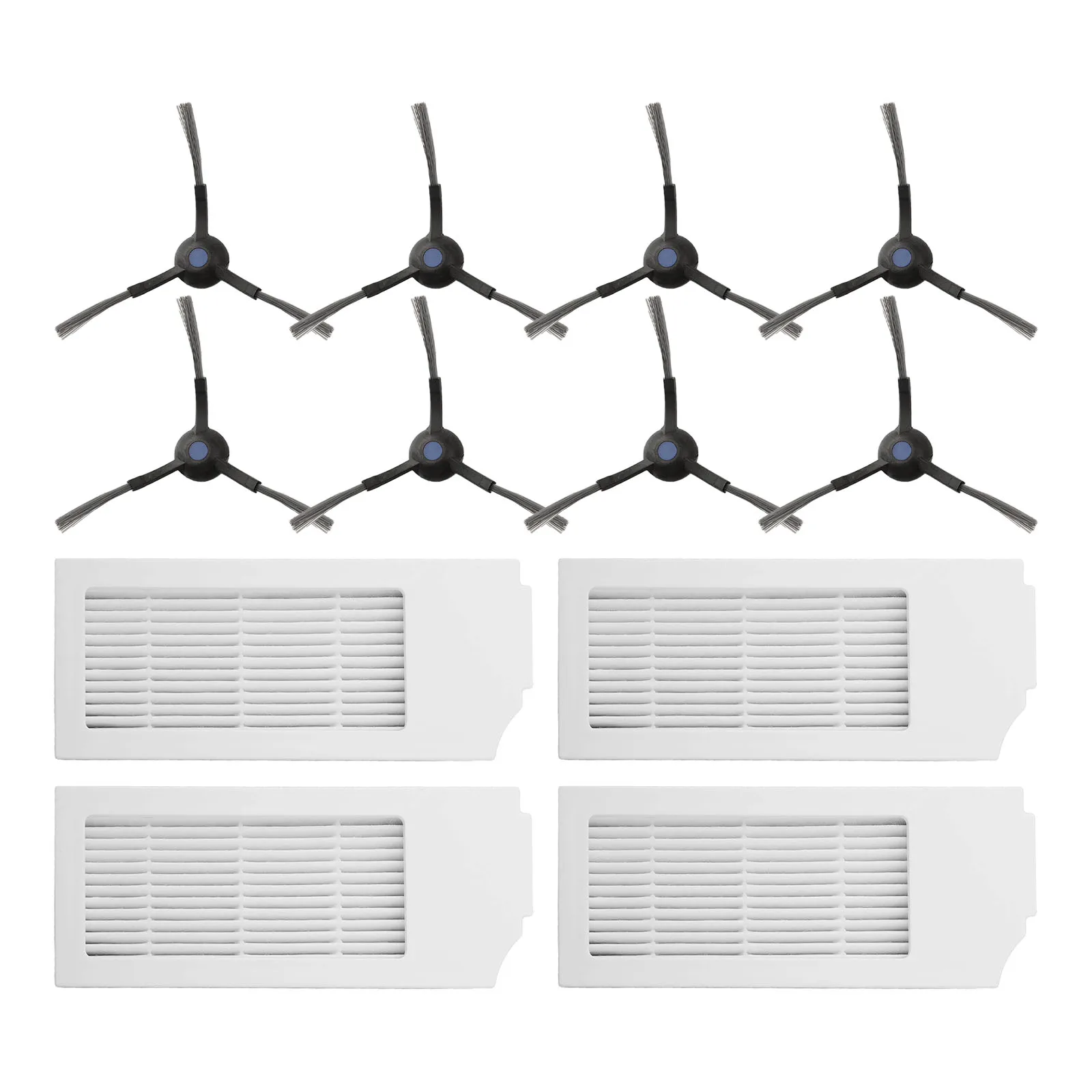 Maintain a healthier home environment with For DEEBOT N20 N20 PLUS N20 PRO PLUS filter and side brush replacements