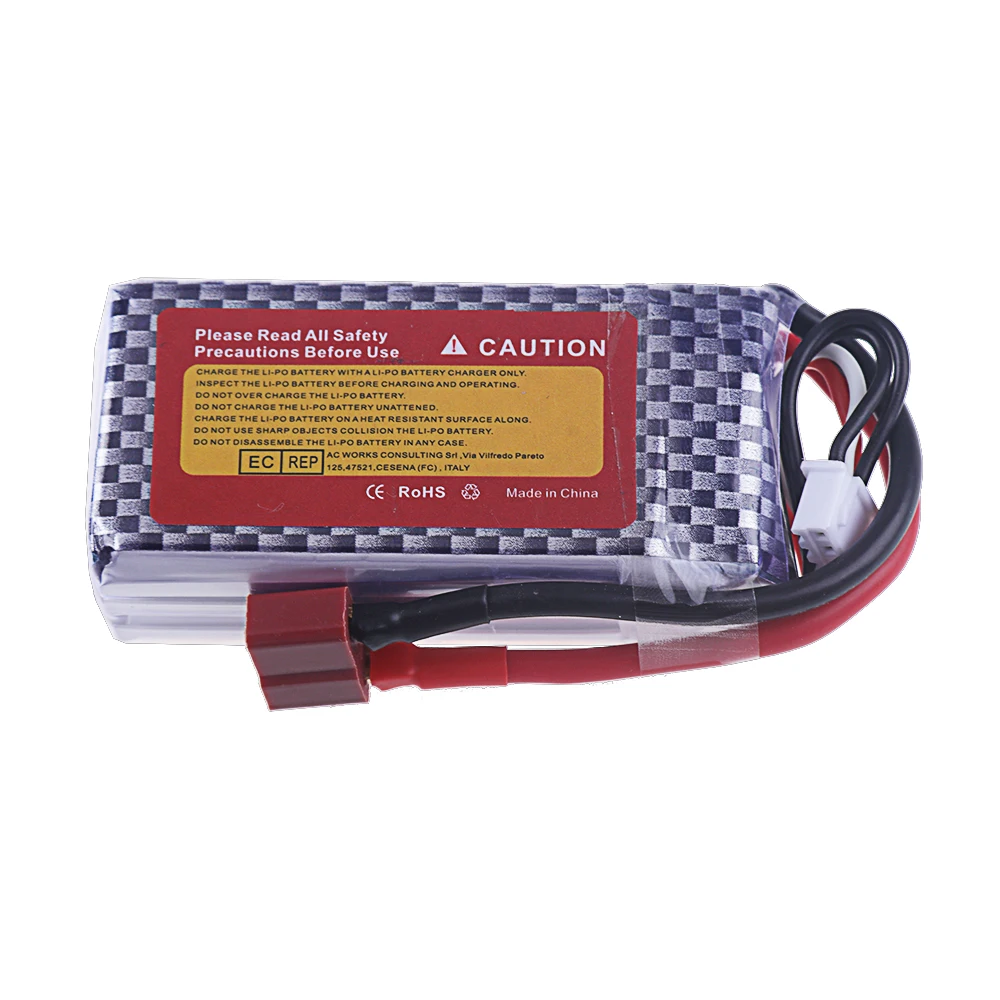 11.1V Lipo Battery 1500mAh 1800mAh 40C~60C With Deans T JST XT30 XT60 Plug For FPV Airplane Drone Remote Control Toys 3S Battery