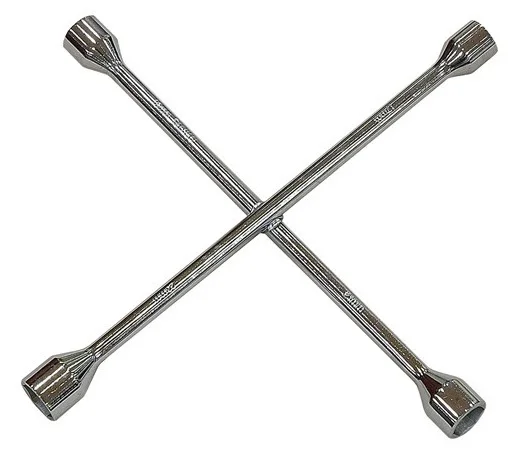 Quad Wheel Wrench Chrome Steel Full Professional Lokmalı Wheel All Tools İçindir