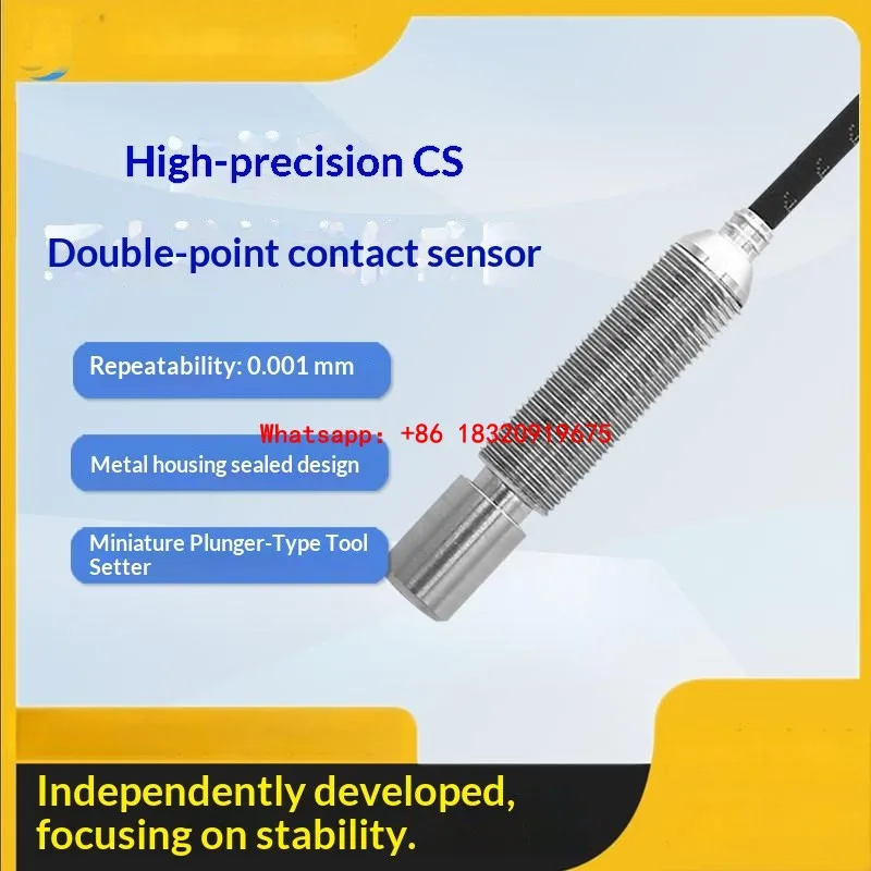 Cyclmotion CSM12PC anti-collision tool setting sensor for CNC punch presses replaces METROL sensor.