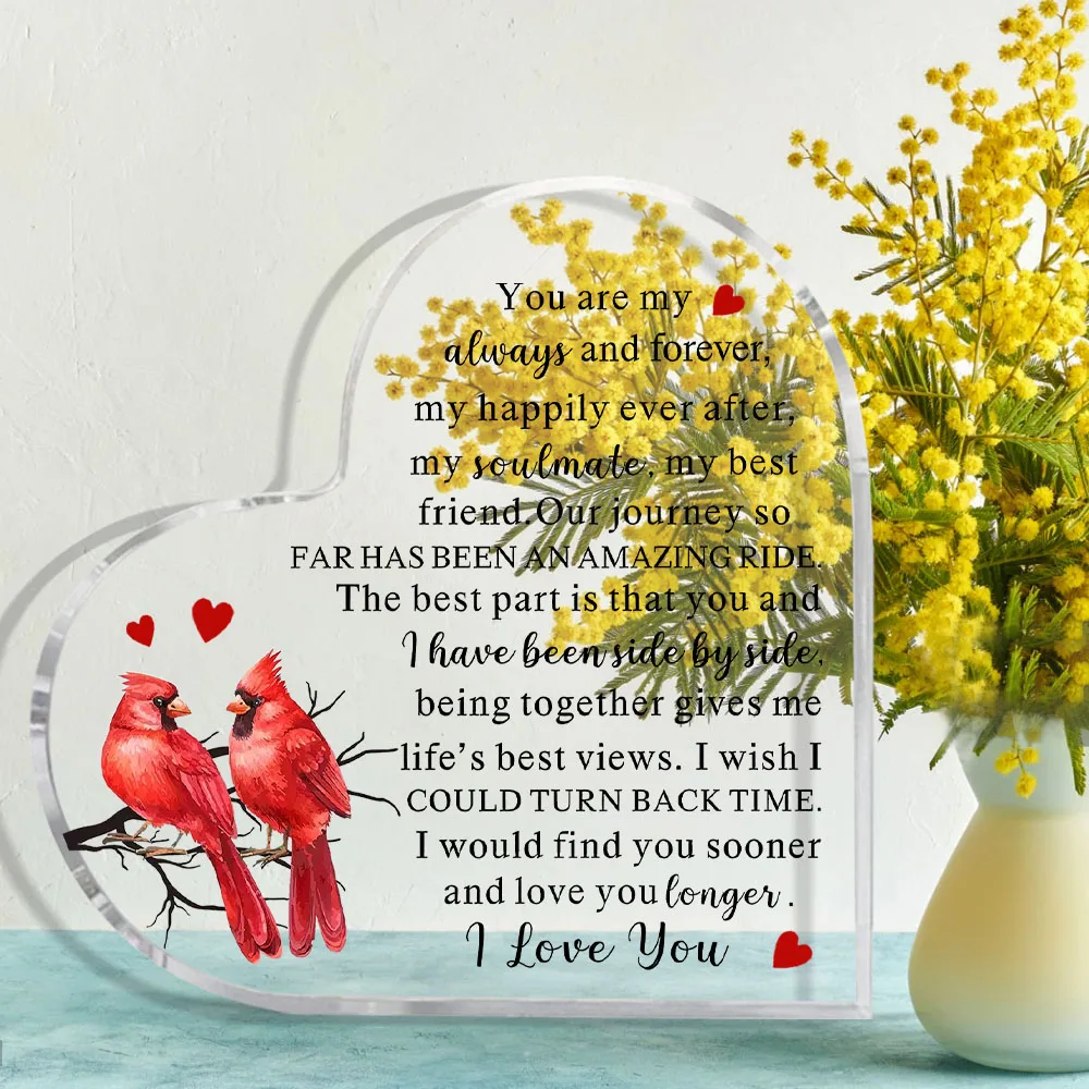 1pc, Acrylic Gift for My Love, Romantic Boyfriend Gift, Girlfriend Love Cute Gift Idea, Anniversary, Valentine's Day, Birthday,