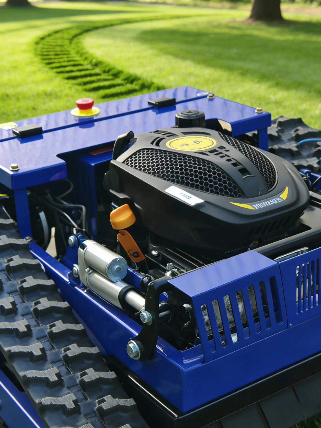 Customized remote control lawn mower with multifunctional and fast lawn mowing and weeding for all terrain operations
