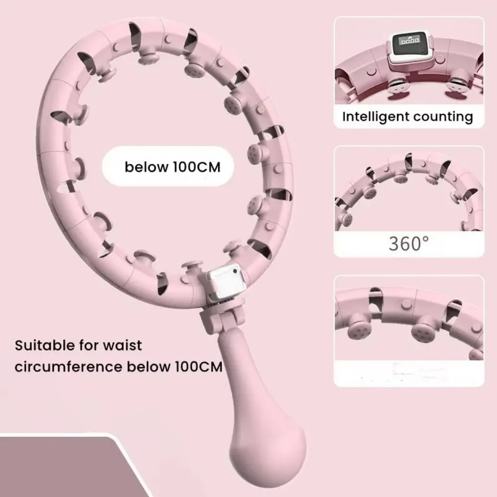 قابل للتعديل ذكي تدليك الرياضة هوب انفصال لا تسقط رقيقة الخصر الرياضة حلقة ذكي العد الصمت