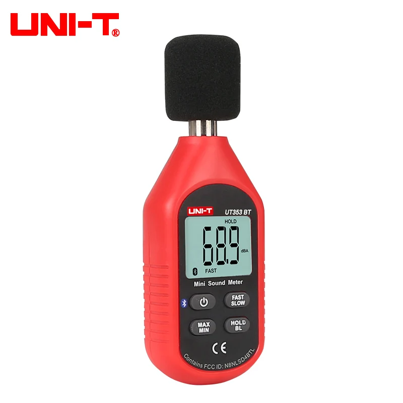 UNI-T UT353BT Mini Sound Level Meter/Bluetooth di Comunicazione LUX Digital Light Метр Industriale/Famiglia Rumore Метр,