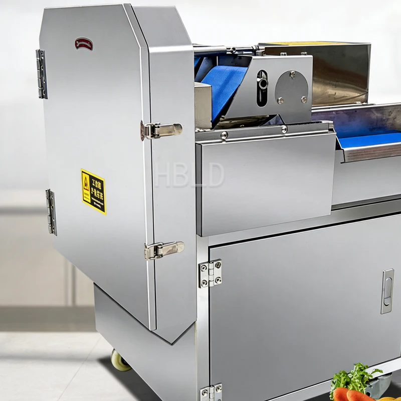 Fully Automatic Commercial Vegetable Cutter Slicer for Potato Onion Carrot Ginger 110V 220V Commercial Kitchen Equipment