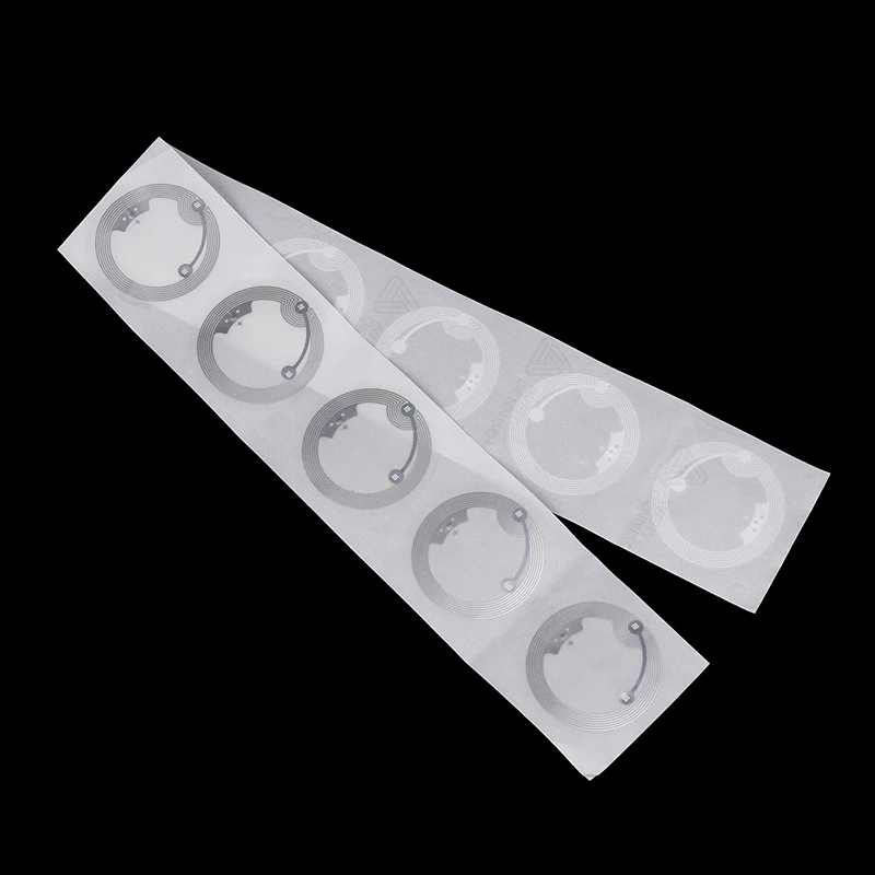 10PCS/Set Changeable Re-Writtable Round Dia 40mm Electronic Tag Sticker NFC Copy Clone Label