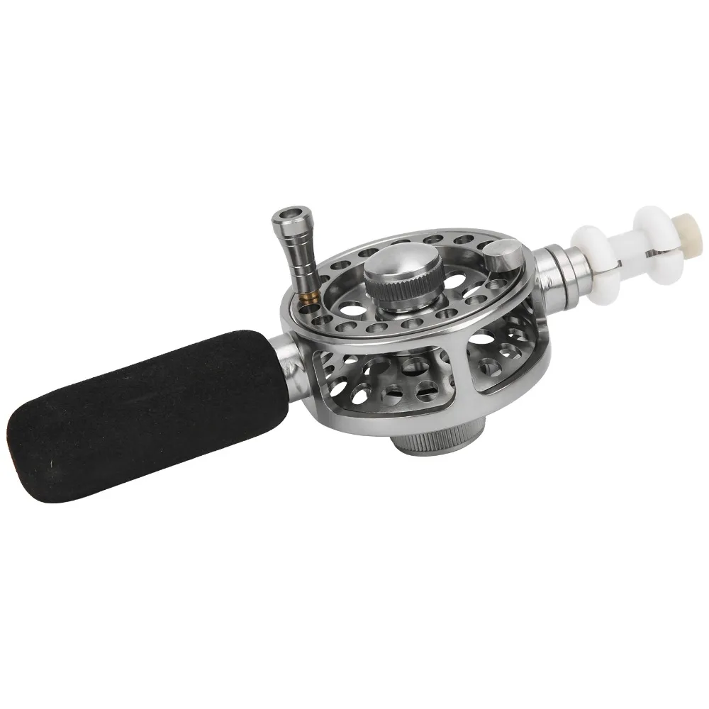 Durable 2+1 Bearings Fishing Reel High Speed EVA Handle Fishing Wheel Metal Body Fishing Raft Wheel Trolling Fishing