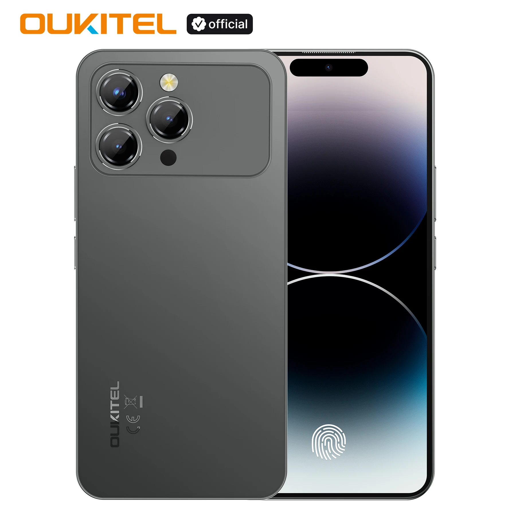 【World Premiere】OUKITEL P1 PRO 6.7-inch FHD+ AMOLED, 5150mAh Battery, 8.2mm Ultra-thin Body Smartphone (8GB+512GB)