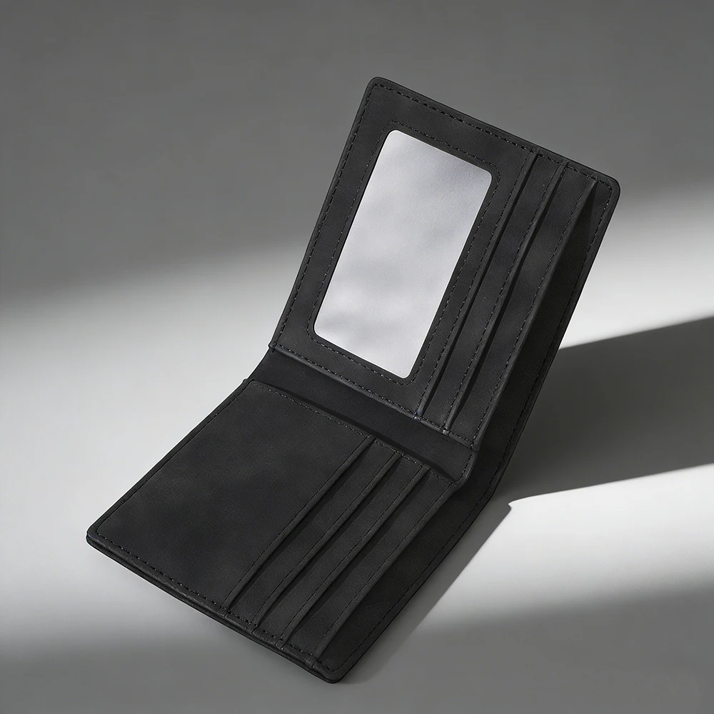 

Мужской короткий кошелек Baellerry высокого качества, ретро-кошелек большой вместимости с отделениями для карт, на молнии, с монетницей и зажимом для денег.