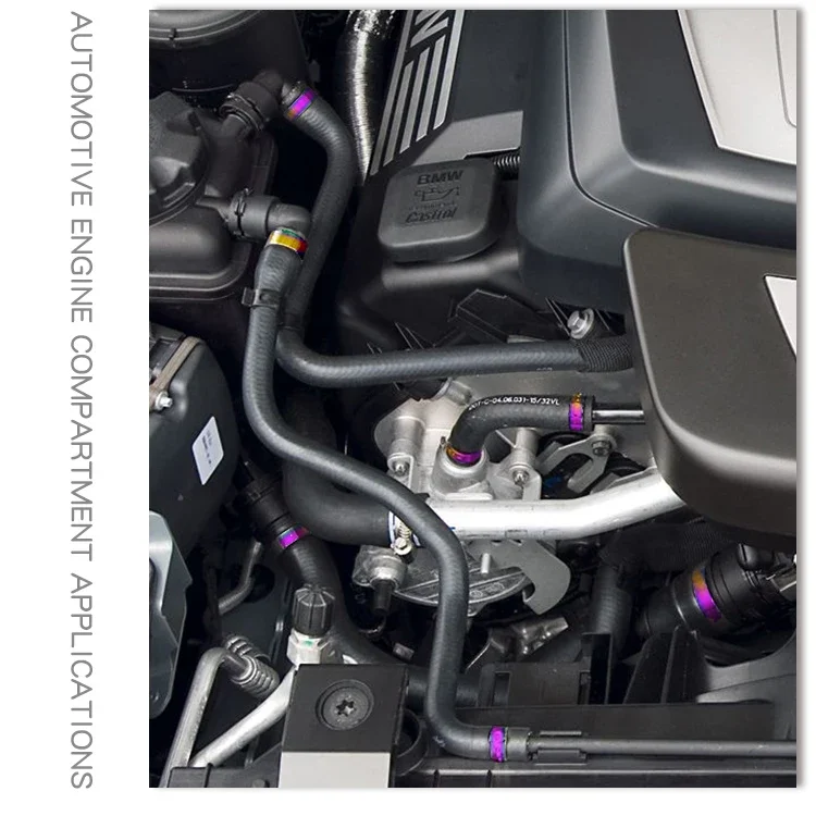Aksesoris Motor Produk Stainless Steel Klem Selang Dapat Disesuaikan Klip Tetap Perlengkapan Motocross Aksesori Mobil