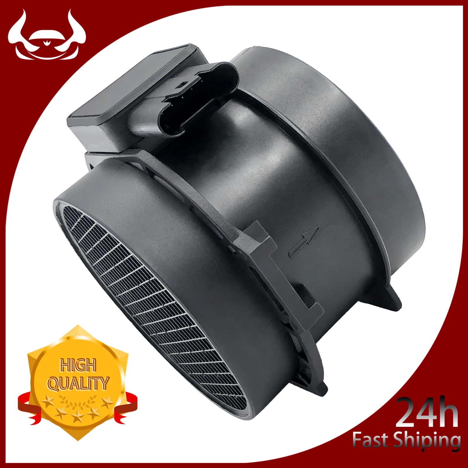 New High-Level MAF Sensor Compatible With BMW E46 325i 330i X3 Z4 2.5L 3.0L L6 Engine Part 5WK9642