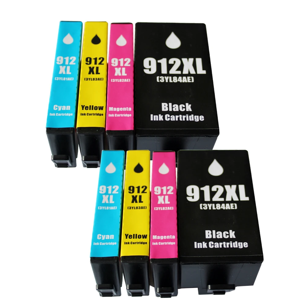 

Совместимый картридж HP 912 912XL HP912 OfficeJet 8010 8012 8013 8014 8015 8017 8018 8020 8022 8023 8024 8025 для принтера