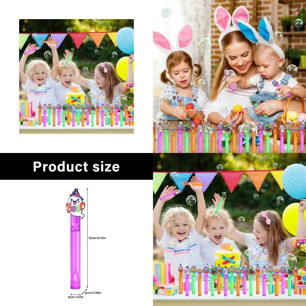 

54DF Halloween Bat Pumpkin Wand Safe Kids Outdoor Recreation for Kids Children