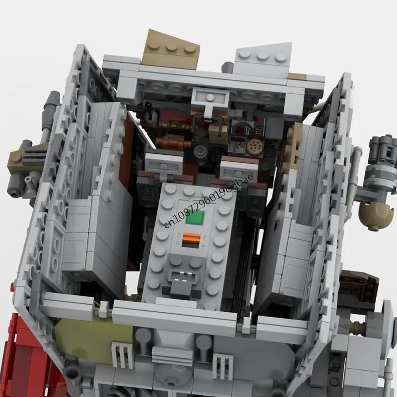 ใหม่ 1568PCSที่มีชื่อเสียงStar Battleภาพยนตร์MOC AT-ST Raiderหุ่นยนต์DIYสร้างสรรค์ไอเดียของเล่นเด็กประกอบปริศนาของขวัญวันเกิด