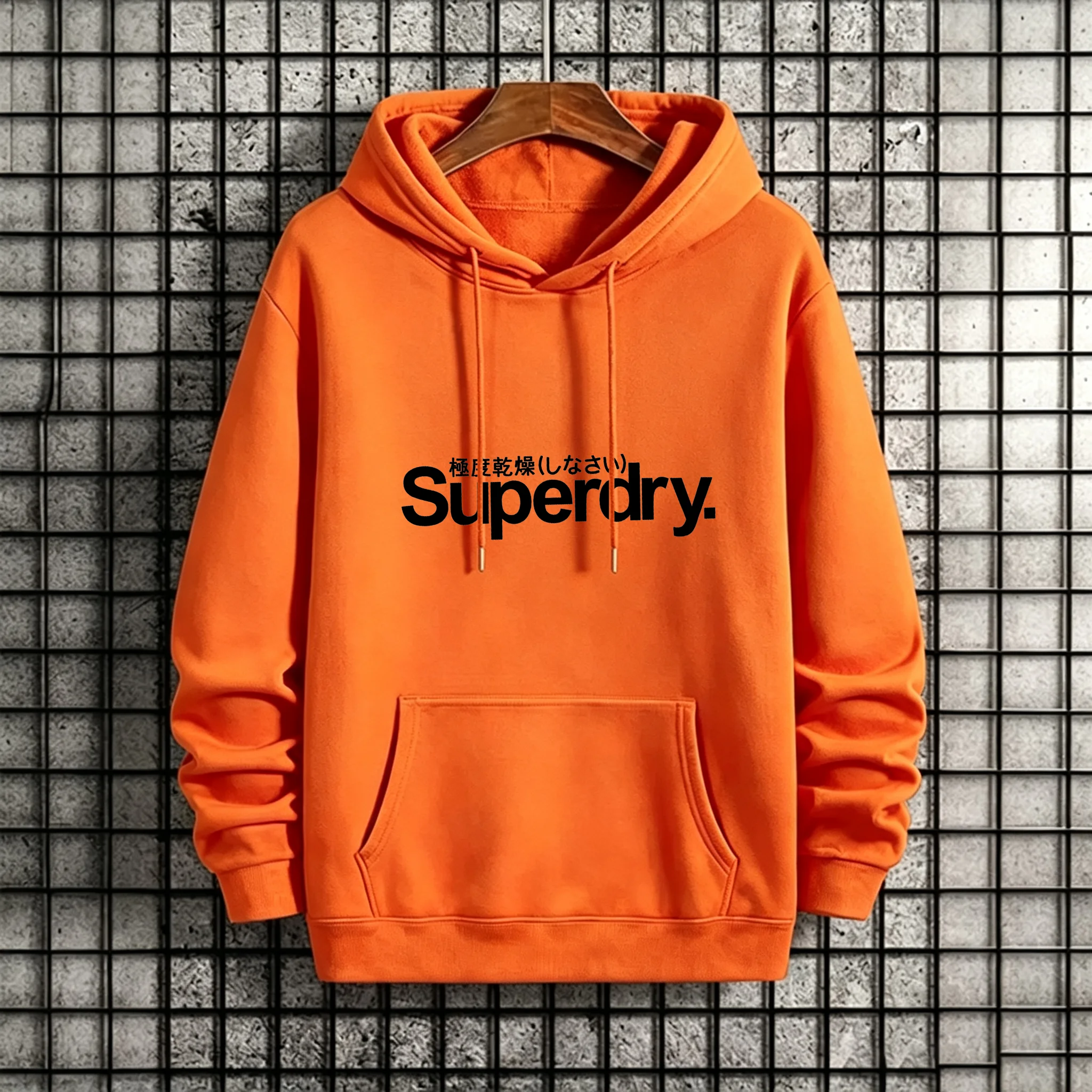 Herren-Hoodie Herbst Winter Hochwertiger Warmer Pullover Männlicher Alltags-Casual-Mode-Pullover Outdoor Fitness Sportlicher Kapuzenpullover – Detail 5