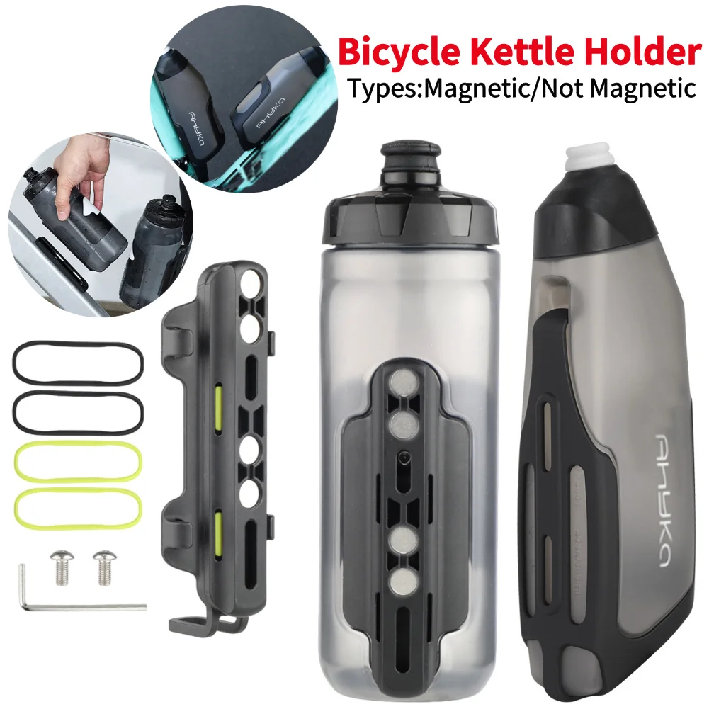 

Магнитный держатель для велосипедной фляги, усиленный нейлоновый крепеж для бутылок, для горных и шоссейных велосипедов, рамы самокатов