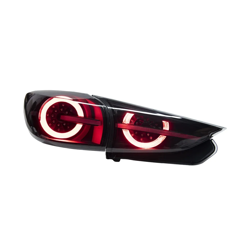 For Mazda 3 Axela  2014-2018 Hatchback Car Lights High Quality LED Round Design Taillight Assembly Sell Well Best Accessories