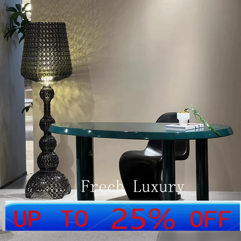 

LH solid wood desk high-end desk creative art table