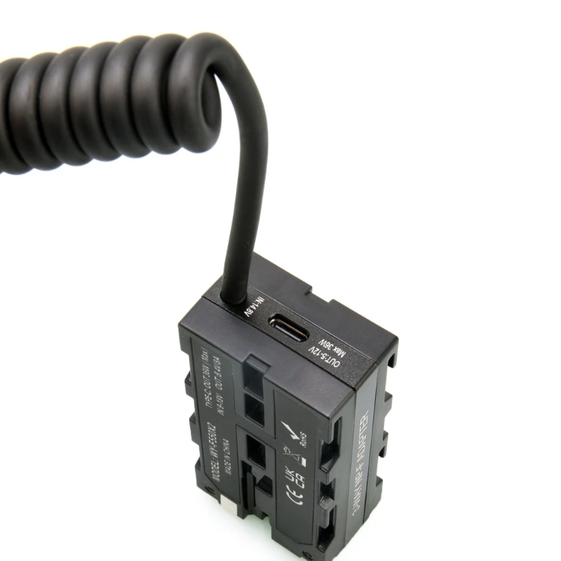 Double Side D Tap to F550 Battery Adapter For F970 F750 Adapter Cable for Continuous Camera Operating