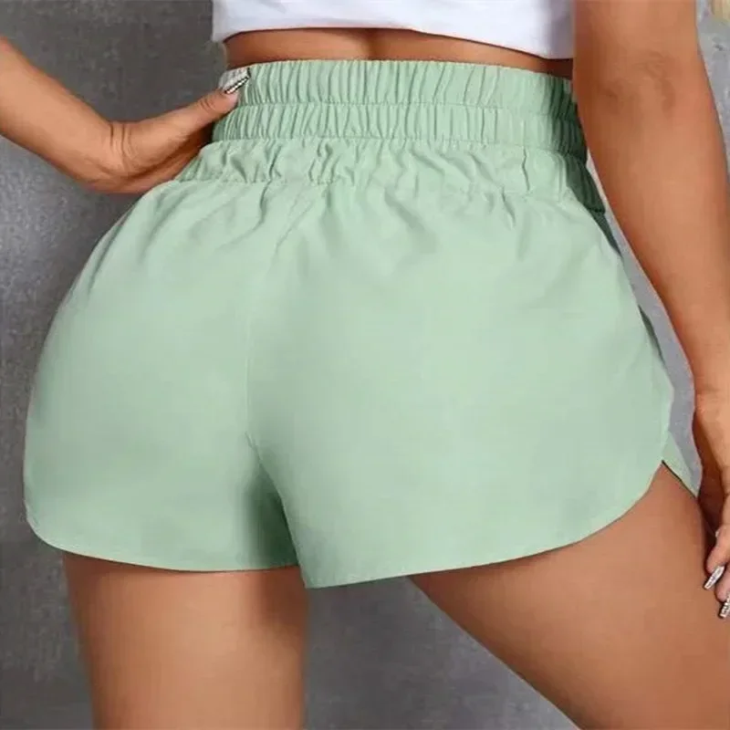 Women's Shorts High Waist Casual Cycling Quick Dry Summer Harajuku Fashion Sports Sweatpants Beach Loose Oversize Clothing 2025
