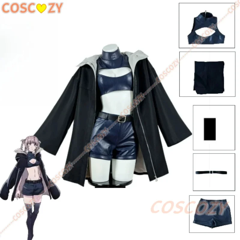 CyAnime Yofukashi No Uta Cosplay Nanakusa Nazuna Cosplay Costume Wig Call of The Night Cosplay Costume Halloween Cloak