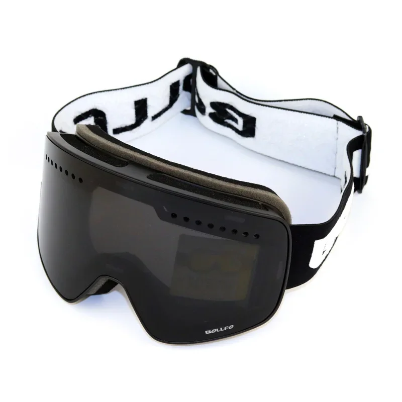 Camadas duplas Anti-Fog Ski Goggles, Óculos de Snowboard, Óculos Snowmobile, Esporte ao ar livre, Googles, Novo, 2024