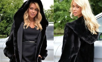 Women Autumn Winter Imitation Fur Cotton-padded Coat Loose Open Cardigan Jacket Solid Color