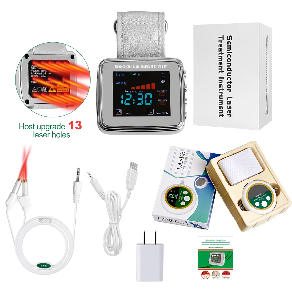 electric-laser-watch-therapy-nose-rhinitis-sinusitis-tinnitus-phototherapy-board-diabetes-cholesterol-hypertension-treatment