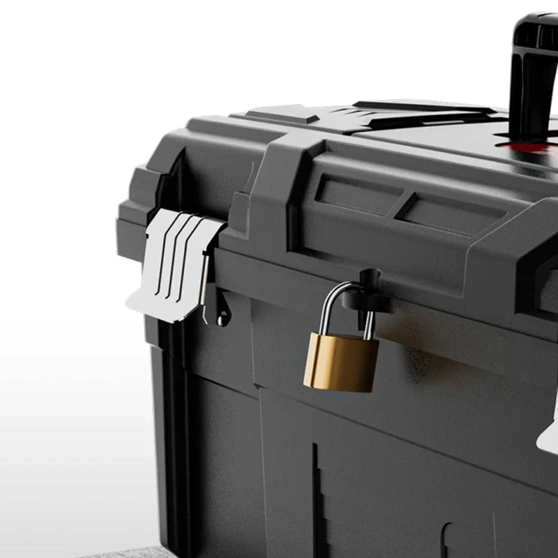 Multifunctional Capacity Tool Box Portable Professional Electrician Hard Parts Box  Large Waterproof Shockproof Sealed Tool Box