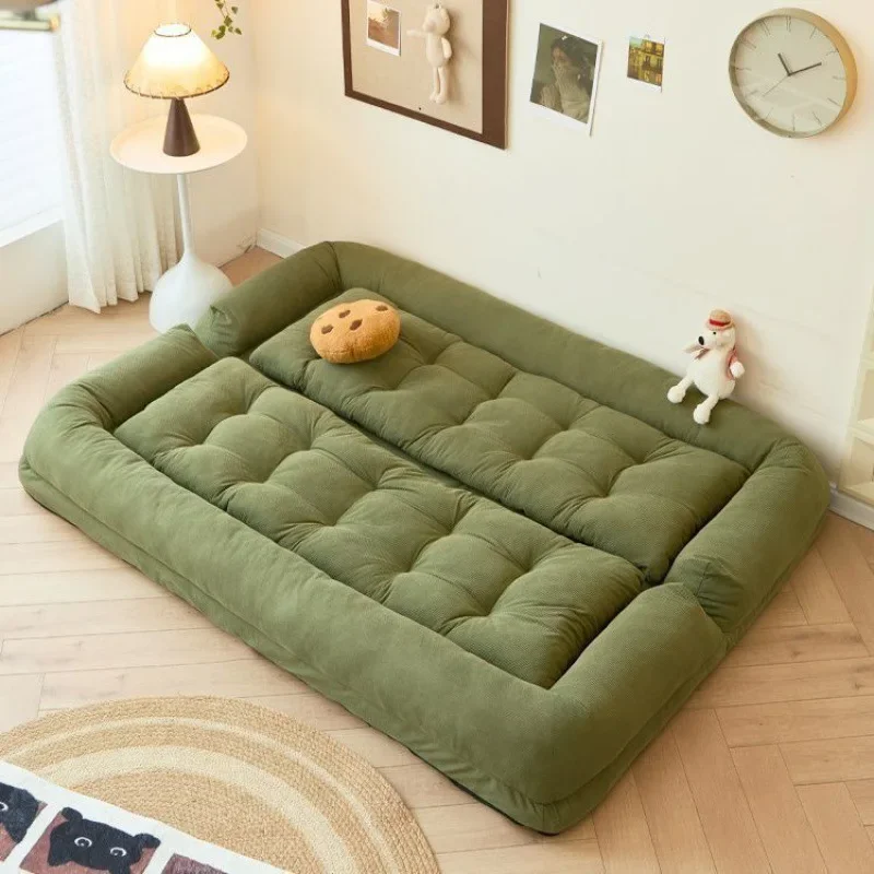 Human Dog Kennel Lazy Sofa Can Lie and Sleep Tatami Two-person Apartment Rental Room Bedroom Small Sofa