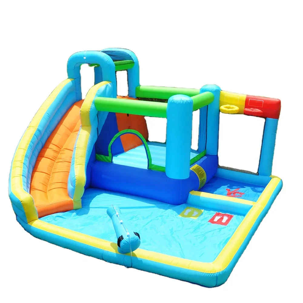 

Надувной батут-замок для вечеринок на открытом воздухе, популярное развлекательное оборудование, надувной батутный домик