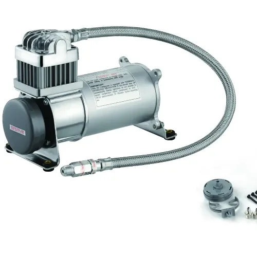 Compressor de ar de suspensão de caminhão resistente DC 12/24V 1.55 CFM Bomba de compressor de ar de pneu