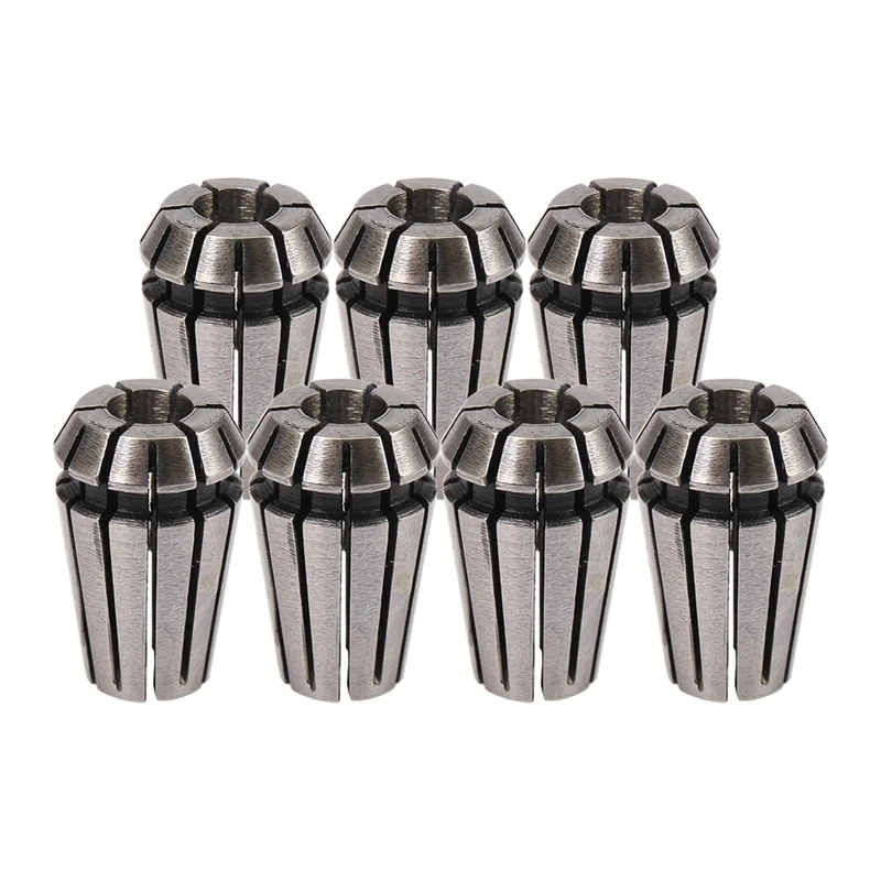 ABGG-7Pcs 1-7Mm ER11 Collet Chuck Tool Bits Holder Spring Collet For CNC Engraving Machine & Milling Lathe Tool