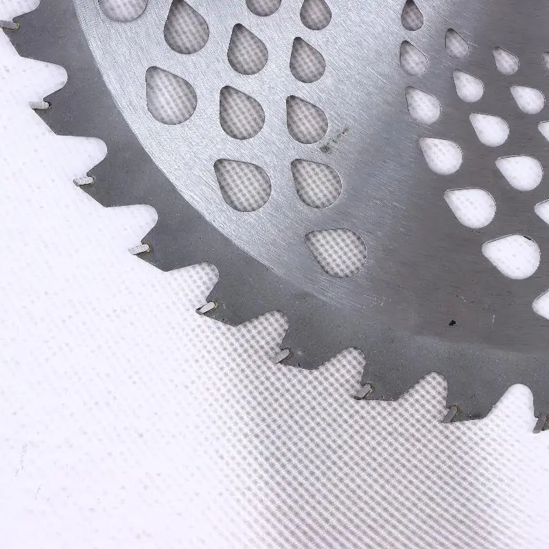 

Sliver High Quality 10 Inch 40/60 Teeth Lawn Mower Blades Universal Weed Trimmer Blade Head Lawn Trimmer Garden Power Tool