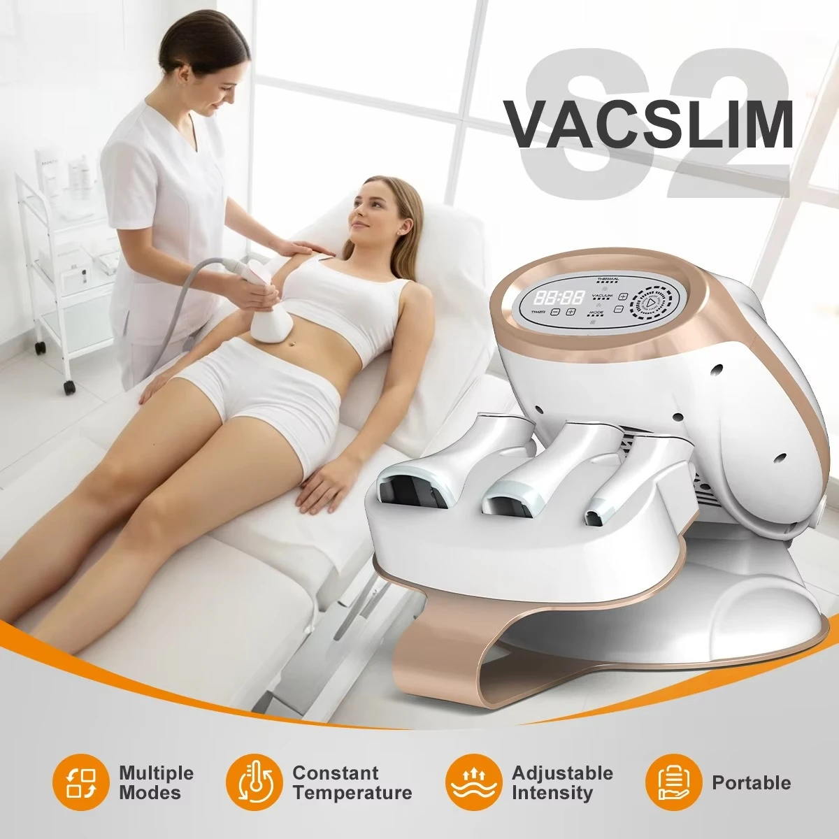 Lymphatic Drainage Machine Skin Tightening Body Massage Device Belly Fat Reduction Body Shaping Equipment