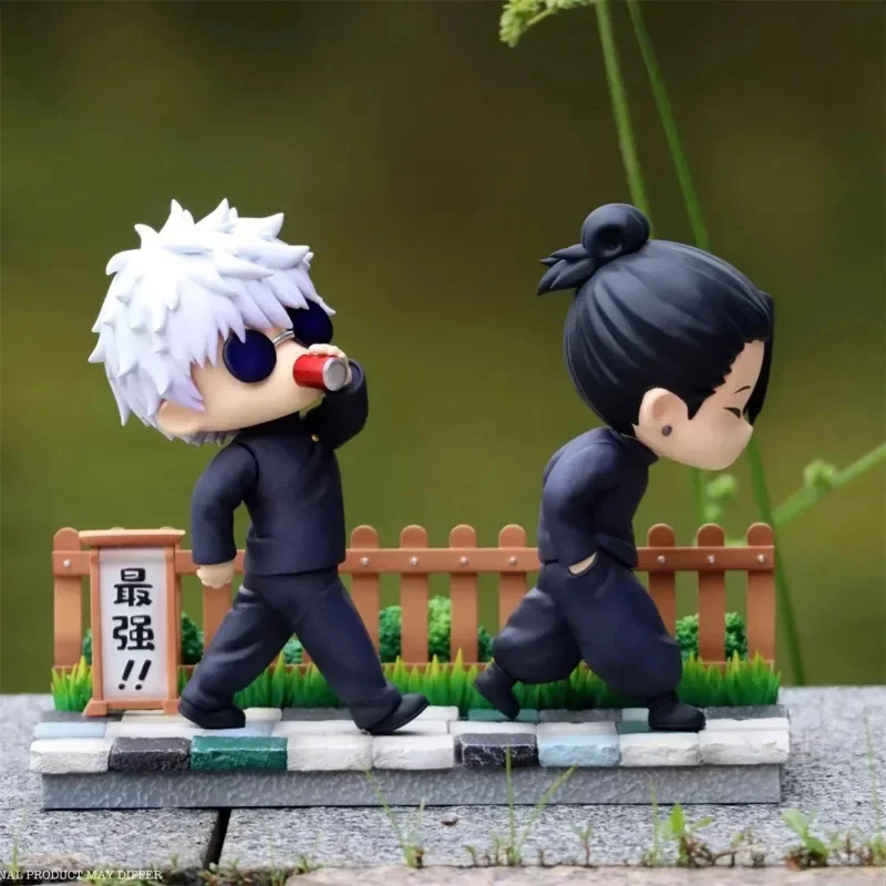 Jujutsu Kaisen Mini Edition Anime Figure Satoru Gojo Geto Suguru Action Figures Pvc Gk Statue Model Doll Toys Collection Gifts