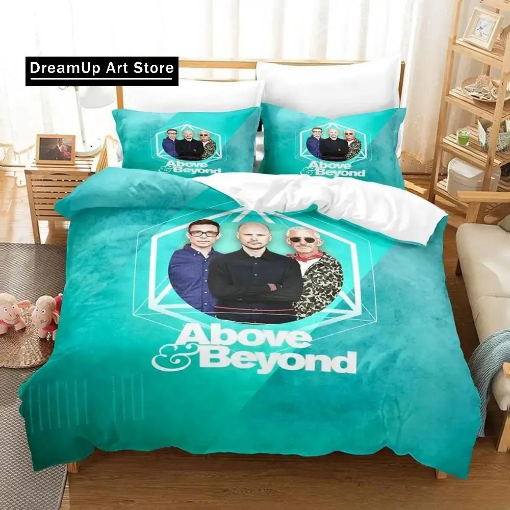 3d Print Music Band Above & Beyond Bedding Set Boys Girls Twin Queen Size Duvet Cover Pillowcase Bed Kids Adult Home Textiles