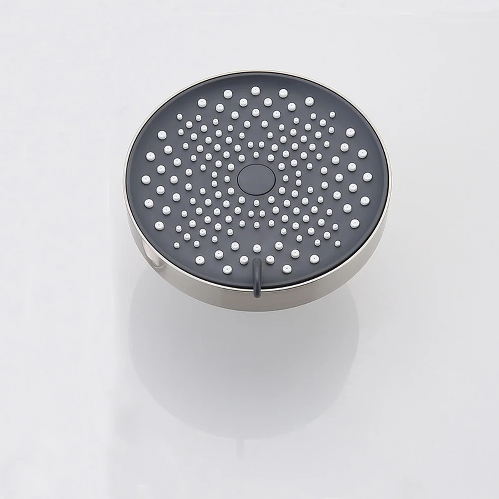 5 Inch Rain Shower Head High Pressure 3 Function ABS Top Spray Adjustable Bathroom Fixture 360 Degree Adjustable Sprayer