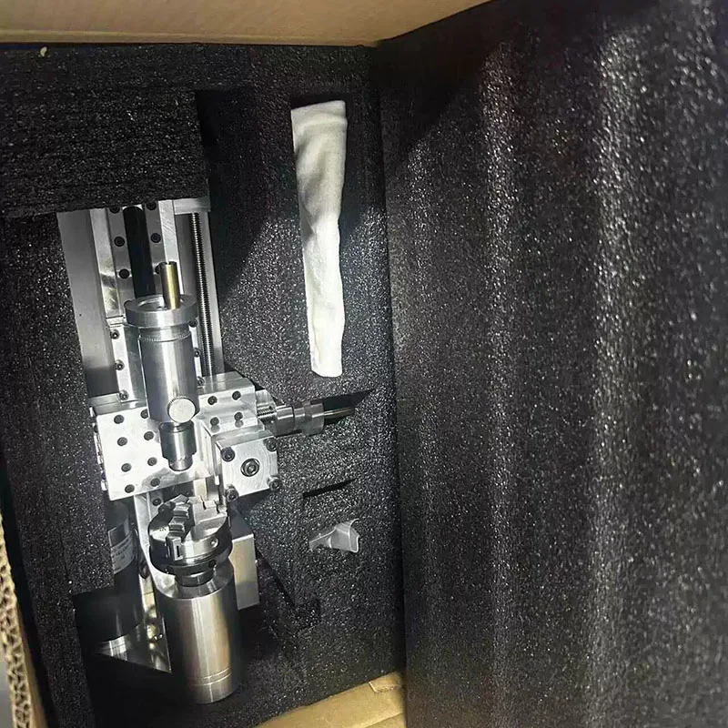 مخرطة صغيرة رائعة يمكنك صنعها بنفسك متعددة الوظائف لأعمال النجارة مخرطة صغيرة محمولة لسطح المكتب مخرطة صغيرة 220 فولت 80 وات 100-2500 دورة/دقيقة