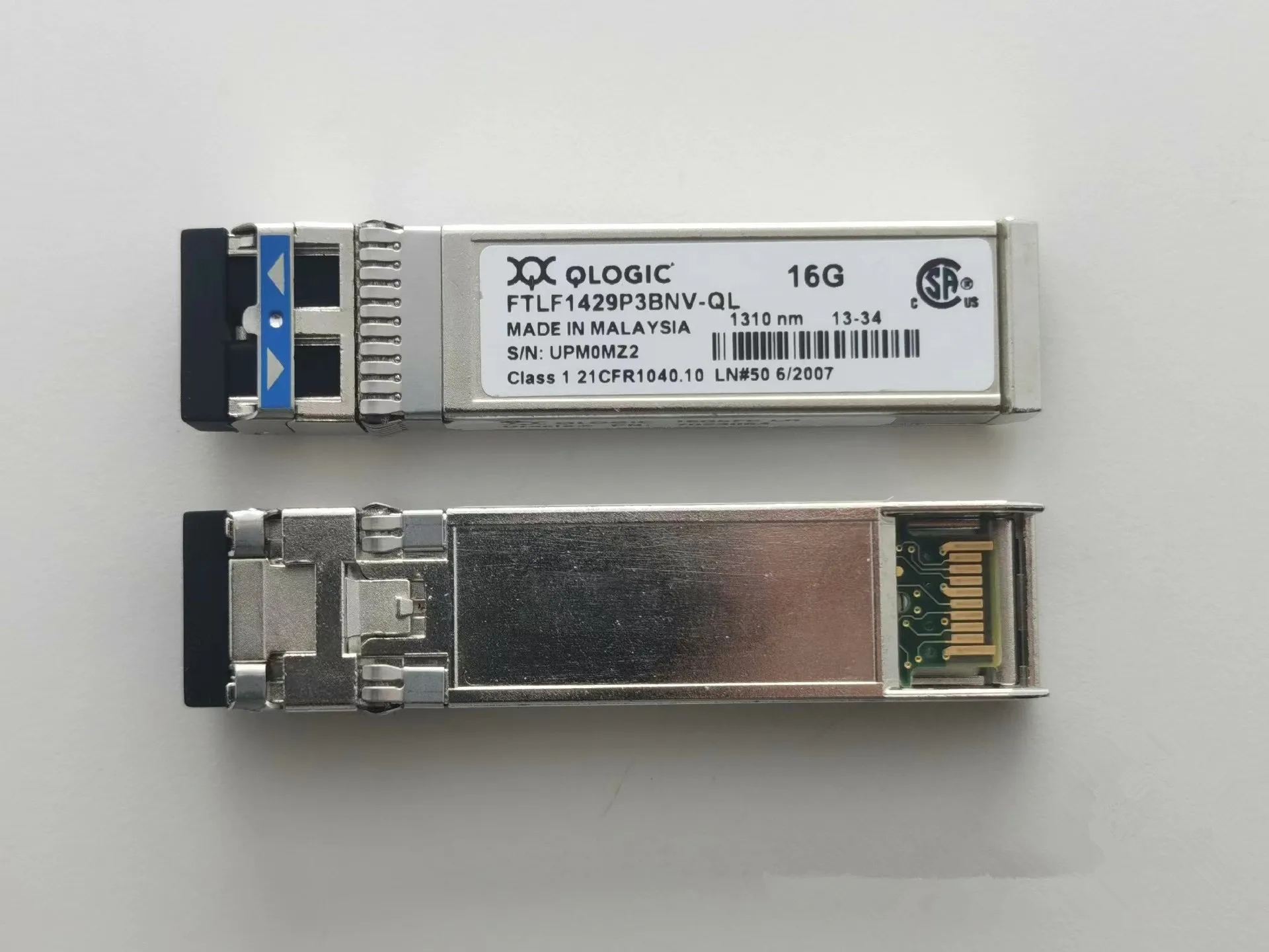 Qlogic 16gb Transceiver/FTLF1429P3BCV-QL/1310nm 10KM LR 16g SFP Transceiver Single Mode Switch